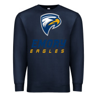 Navy emory eagles Premium Sweatshirt - linhVisuals