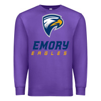 Purple emory eagles Premium Sweatshirt - linhVisuals