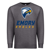 Charcoal Heather emory eagles Premium Sweatshirt - linhVisuals