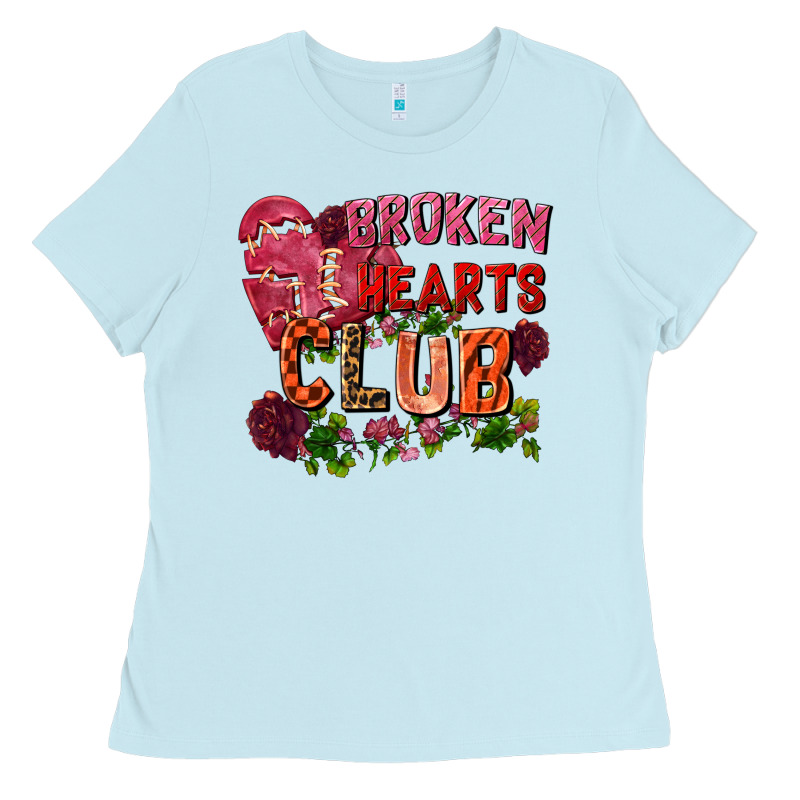 Broken Heart Club Ladies Tee by FaDigitalArtStudio | Teevron