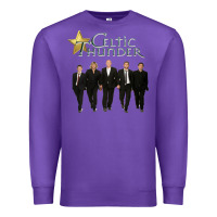 Purple Celtic Thunder Premium Sweatshirt - linhVisuals