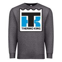 Charcoal Heather thermo king Premium Sweatshirt - linhVisuals