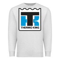 Oatmeal Heather thermo king Premium Sweatshirt - linhVisuals