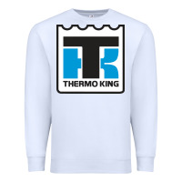 White thermo king Premium Sweatshirt - linhVisuals