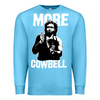 Ocean Blue more cowbell Premium Sweatshirt - linhVisuals