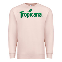 Pale Pink tropicana Premium Sweatshirt - linhVisuals