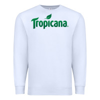 White tropicana Premium Sweatshirt - linhVisuals