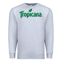 Heather Grey tropicana Premium Sweatshirt - linhVisuals