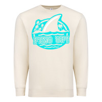 Sandshell fins up ocean Premium Sweatshirt - linhVisuals