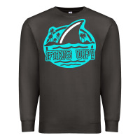 Smoke fins up ocean Premium Sweatshirt - linhVisuals
