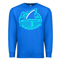True Royal fins up ocean Premium Sweatshirt - linhVisuals