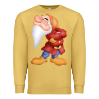 Antique Gold grumpy dopey dwarf Premium Sweatshirt - linhVisuals