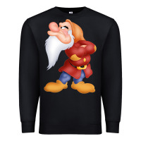 Black grumpy dopey dwarf Premium Sweatshirt - linhVisuals