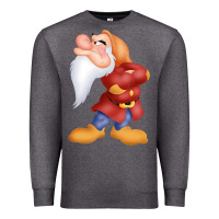 Charcoal Heather grumpy dopey dwarf Premium Sweatshirt - linhVisuals