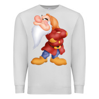 Dove Grey grumpy dopey dwarf Premium Sweatshirt - linhVisuals