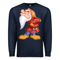 Navy grumpy dopey dwarf Premium Sweatshirt - linhVisuals