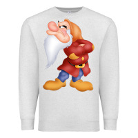 Oatmeal Heather grumpy dopey dwarf Premium Sweatshirt - linhVisuals