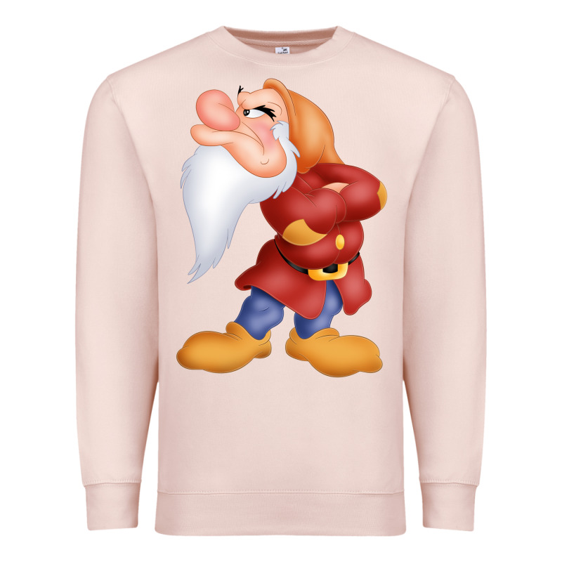 Grumpy Dopey Dwarf Premium Sweatshirt by linhVisuals | Teevron