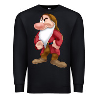 Black grumpy dopey dwarf Premium Sweatshirt - linhVisuals
