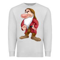 Dove Grey grumpy dopey dwarf Premium Sweatshirt - linhVisuals
