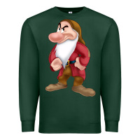 Sports Green grumpy dopey dwarf Premium Sweatshirt - linhVisuals