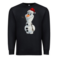 Black olaf Premium Sweatshirt - linhVisuals