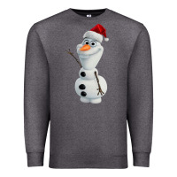 Charcoal Heather olaf Premium Sweatshirt - linhVisuals