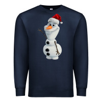Navy olaf Premium Sweatshirt - linhVisuals