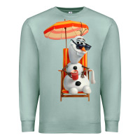 Seafoam olaf Premium Sweatshirt - linhVisuals