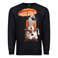 Black olaf Premium Sweatshirt - linhVisuals