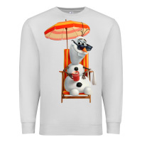 Dove Grey olaf Premium Sweatshirt - linhVisuals