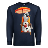 Navy olaf Premium Sweatshirt - linhVisuals
