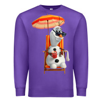Purple olaf Premium Sweatshirt - linhVisuals