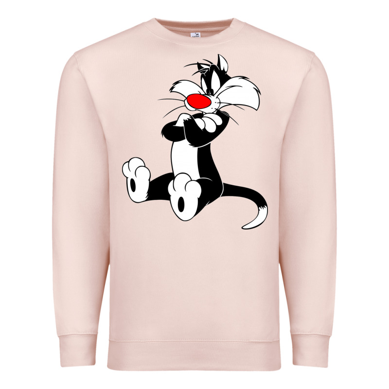 Sylvester Cat Premium Sweatshirt by linhVisuals | Teevron