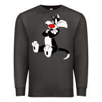 Smoke sylvester cat Premium Sweatshirt - linhVisuals