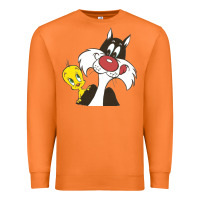 Carrot tweety and sylvester Premium Sweatshirt - linhVisuals