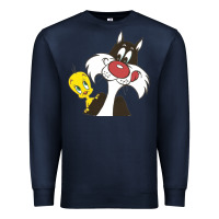 Tweety And Sylvester Premium Sweatshirt | Teevron
