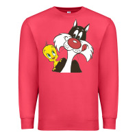 Cardinal tweety and sylvester Premium Sweatshirt - linhVisuals