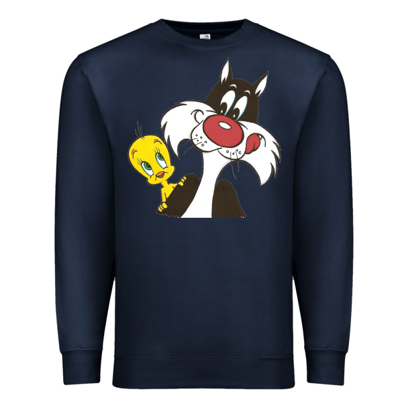 Tweety And Sylvester Premium Sweatshirt by linhVisuals | Teevron