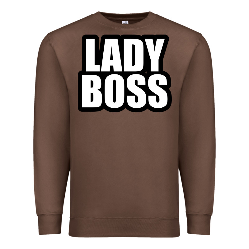 Lady Boss... Premium Sweatshirt by linhVisuals | Teevron