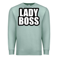 Seafoam Lady boss... Premium Sweatshirt - linhVisuals