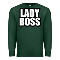Sports Green Lady boss... Premium Sweatshirt - linhVisuals