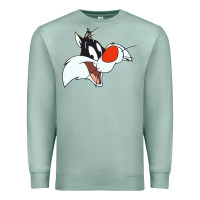 Seafoam sylvester  face Premium Sweatshirt - linhVisuals