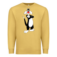 Antique Gold sylvester cat Premium Sweatshirt - linhVisuals