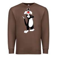 Chestnut sylvester cat Premium Sweatshirt - linhVisuals