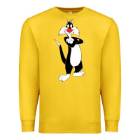 Lemon sylvester cat Premium Sweatshirt - linhVisuals