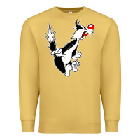 Antique Gold sylvester cat Premium Sweatshirt - linhVisuals