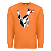 Carrot sylvester cat Premium Sweatshirt - linhVisuals