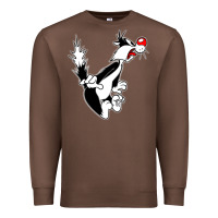 Chestnut sylvester cat Premium Sweatshirt - linhVisuals