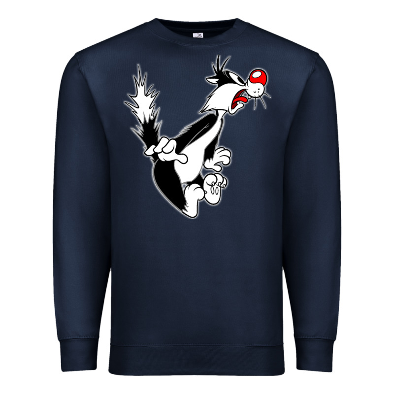 Sylvester Cat Premium Sweatshirt by linhVisuals | Teevron